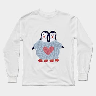 Loving penguins Long Sleeve T-Shirt